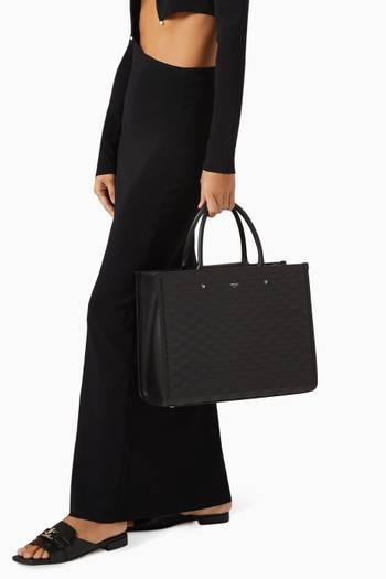 hover state of Medium Avenue Tote Bag in Embossed Leather