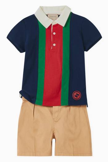 hover state of Web Polo Shirt in Cotton