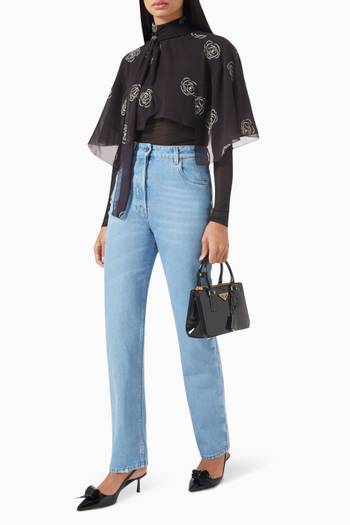 hover state of Straight-leg Jeans in Denim