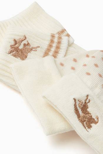 hover state of Equestrian Knight Socks in Cotton-blend
