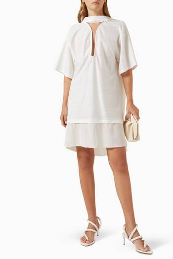 hover state of Frame Cut-out T-shirt Dress