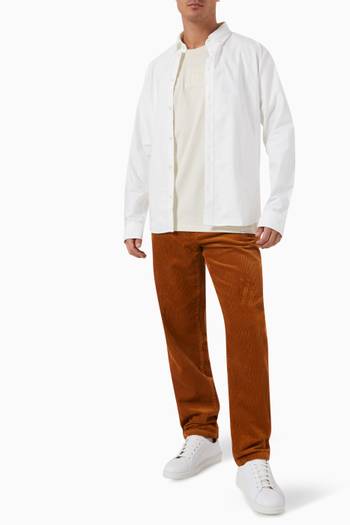 hover state of Kristian Oxford Shirt in Cotton