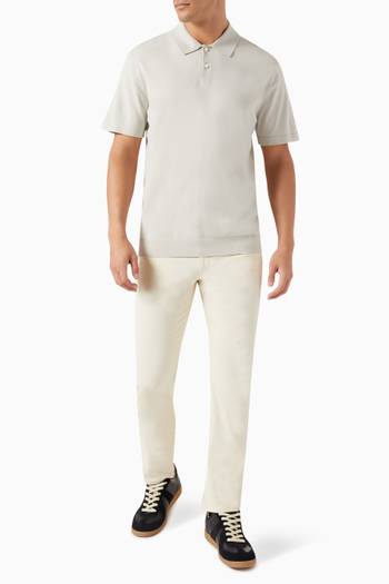 hover state of Goris Polo Shirt in Viscose Blend