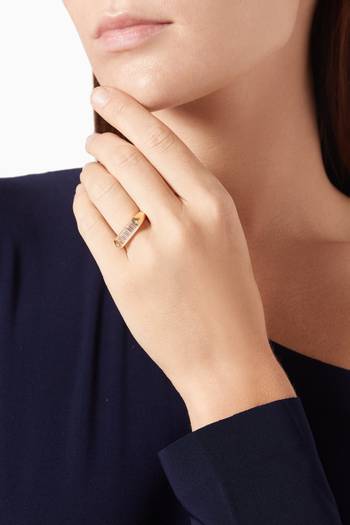 hover state of Band Ring in 24kt Gold-plated Sterling Silver