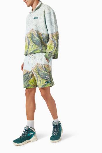 hover state of x Columbia Big Sur Shorts in Fleece