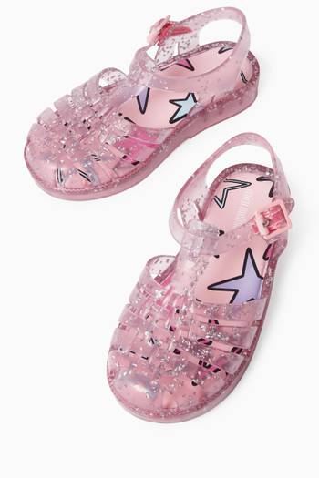 hover state of Possession Shiny Elements Sandals in Melflex™