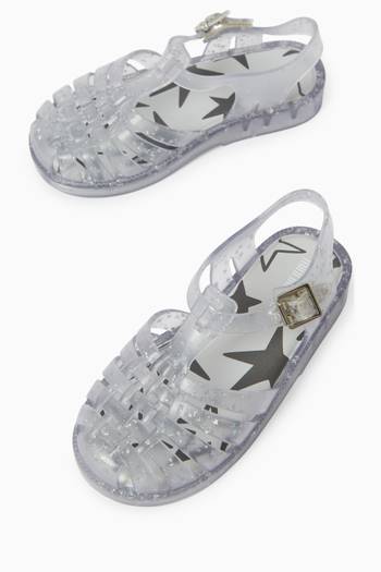 hover state of Possession Shiny Elements Sandals in Melflex™