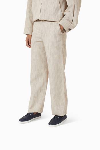 hover state of Chambeliboat Loafers in Calf Leather