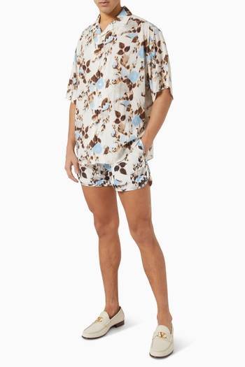 hover state of Printed Swim Shorts