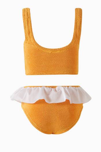 hover state of Duo Olive Bikini Set in Original Crinkle™ Fabric