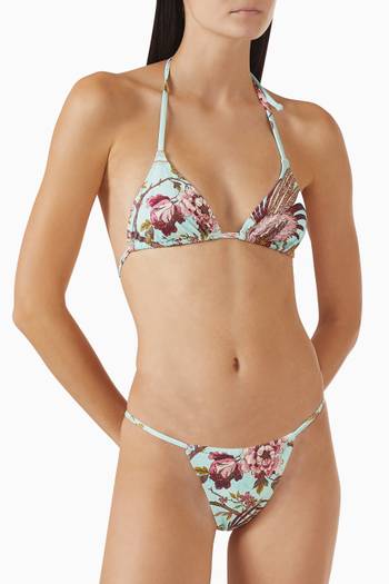 hover state of Roberto Cavalli x SKIMS Signature Swim String Bikini Briefs