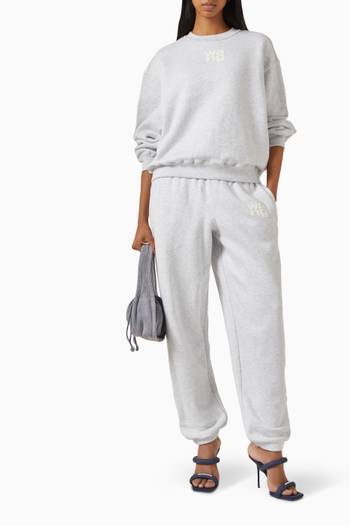 hover state of Puff-logo Sweatshirt in Terry