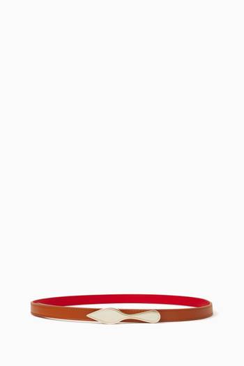 حزام بيتينا بوجهين جلد عجل