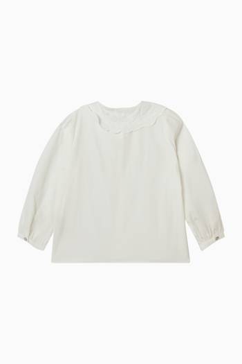 hover state of Collar Shirt in Organic Cotton