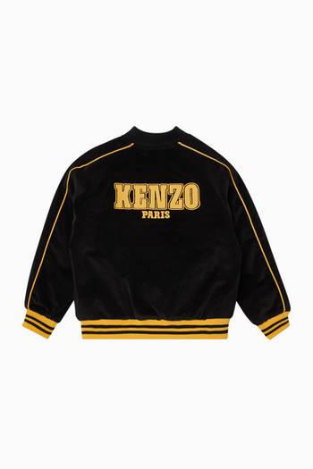 hover state of Embroidered Jacket in Velvet
