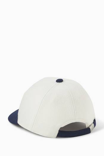 hover state of Monogram Cap in Wool Blend