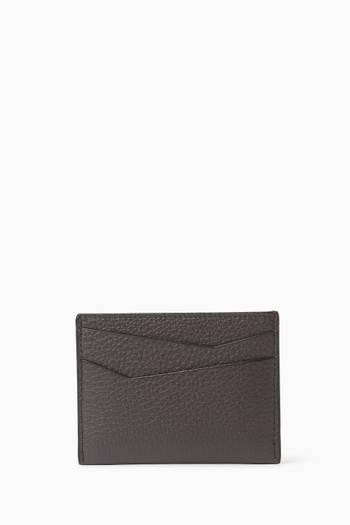 hover state of Puzzle Edge Card Case in Calf Leather