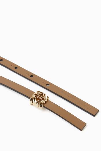 hover state of Anagram Bombee Belt in Leather