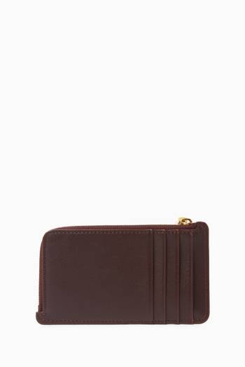 hover state of Knot Coin Cardholder in Leather