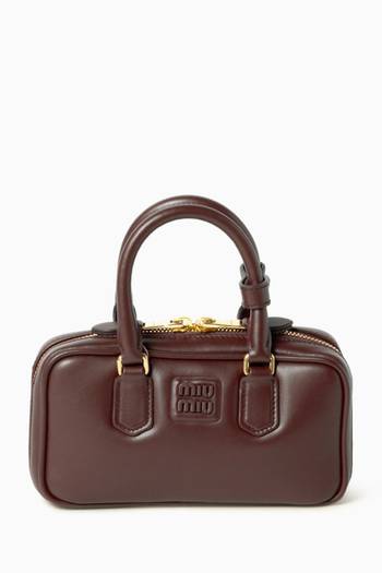 حقيبة أركادي ميني بيد علوية جلد