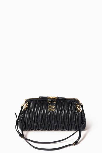 حقيبة كتف كابريس جلد نابا مبطن