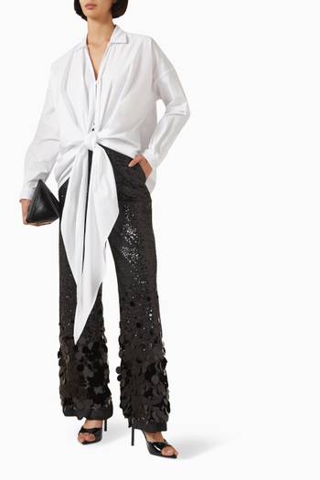 hover state of بنطال جينز سيينا مطرز دينم