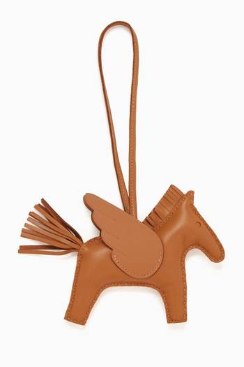 hover state of Unused Rodeo Pegase PM Bag Charm in Milo Lambskin