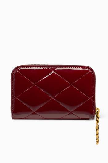 hover state of محفظة بيجو بشعار كاساندر جلد لامع