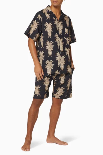 Howie Pineapple Pyjama Shorts     