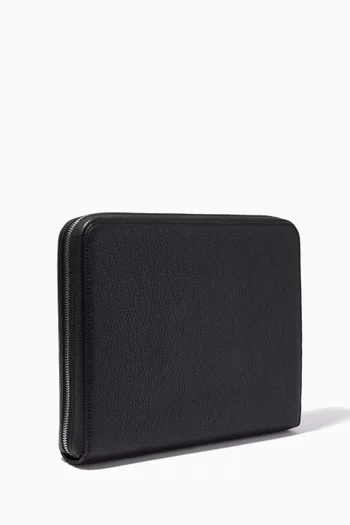 Medium 360 Essential Pouch in Leather  