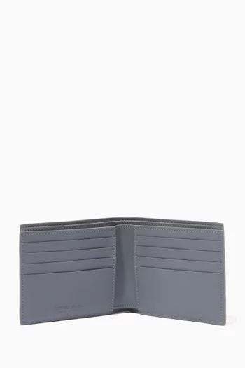 Bi-fold Wallet in Intrecciato Calfskin    