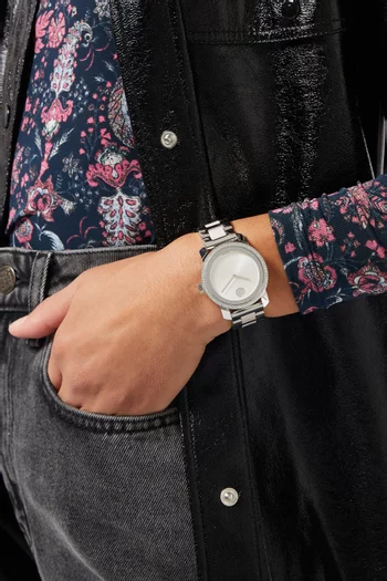 BOLD Ceramic Quartz Watch, 36mm