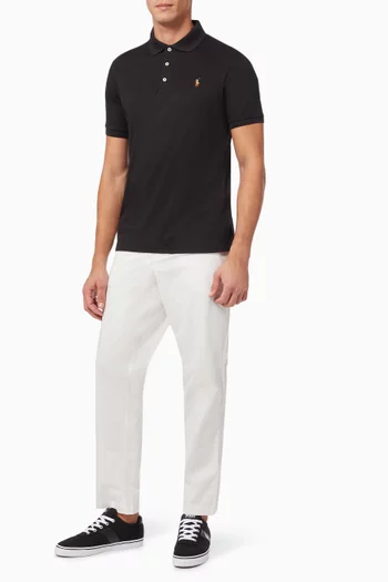 Custom Slim Fit Polo Shirt in Cotton Interlock 