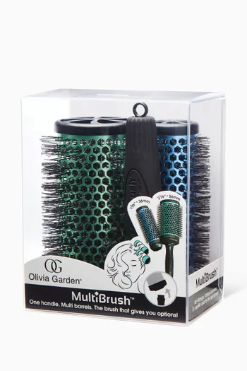 Multibrush Detachable Thermal Styling Hair Brush Kit     
