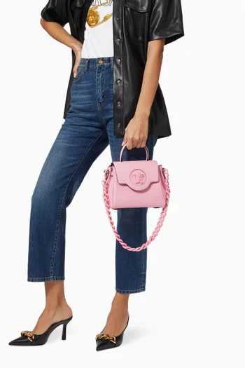 La Medusa Small Handbag in Leather  