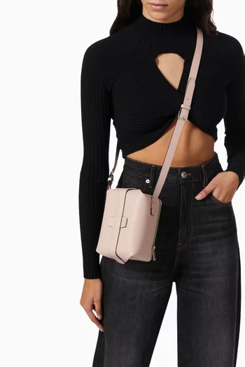 Tric Trac Crossbody Bag in Leather 