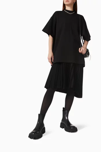 Oversized T-shirt in Cotton Jersey 