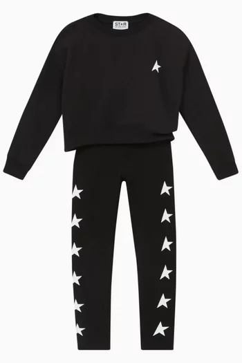 Star Collection Leggings in Stretch-cotton