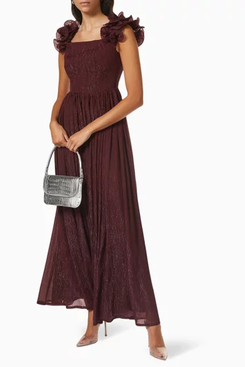 Belted Maxi Dress 