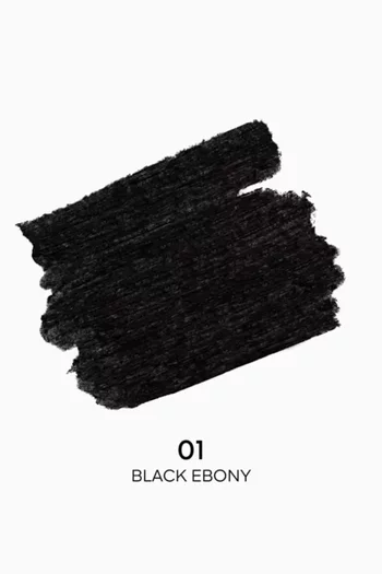 01 Black Ebony Intense Colour Eye Pencil, 0.35g
