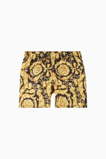Barocco Swim Shorts in Polyester