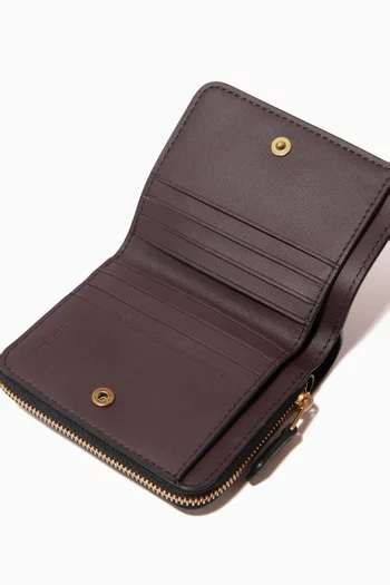 Billfold Wallet in Pebbled-leather