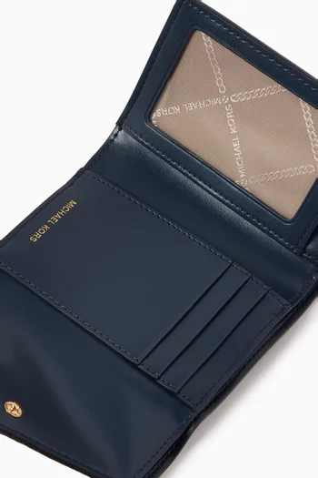 Greenwich Medium Tri-fold Envelope Wallet in Saffiano Leather