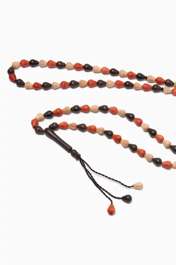 99 Wooden Masbaha Prayer Beads