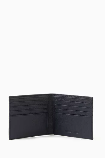 Bi-fold Wallet in Tumbled Leather