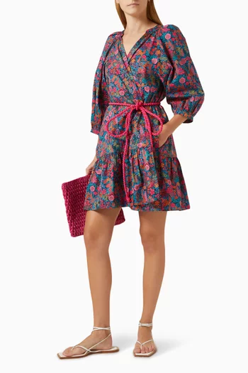 Betty Mini Dress in Liberty Fabric