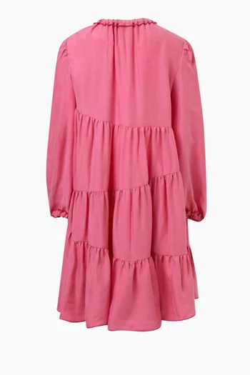 Asymmetric Tiered Dress