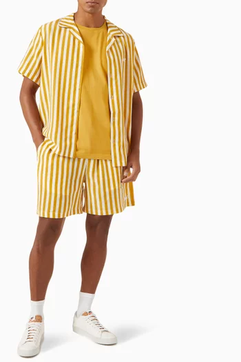 Striped Cedar Shorts