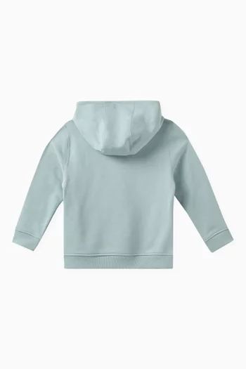 Logo-patch Hoodie in Cotton