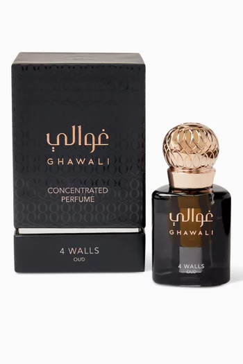 4 Walls Oud Concentrated Perfume, 6ml